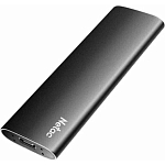 Внешний SSD 128Gb NETAC Z SLIM <NT01ZSLIM-128G-32BK> (USB3.2, up to 520/480MBs, 100х29.5х9mm, Black)
