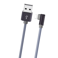 Кабель USB <--> Lightning  1.0м BOROFONE BX26 Express серый