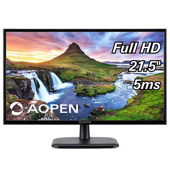 Монитор 21.5" Acer (Aopen) 22CV1Qbi черный
