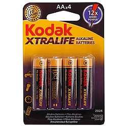 Элемент питания KODAK LR06 BL-4  XTRALIFE (KAA-4)