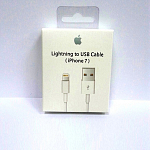 Кабель USB <--> Lightning  1.0м NONAME AAA белый, в техпаке