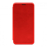 Чехол футляр-книга BF для Xiaomi Redmi 9C кожа, красный