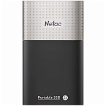 Внешний SSD Netac 1.0Tb Z9 (NT01Z9-001T-32BK) (USB3.2, up to 550/480MBs, 90х47.5х11.5mm, Aluminium+Plastic)