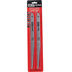 Полотно для сабельной пилы REDVERG S1411DF BIM, по
дер/мет/пласт,300 мм, 2шт (820821)