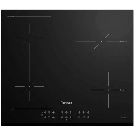 Варочная панель Indesit IB 41B60 BF, независимая, черный