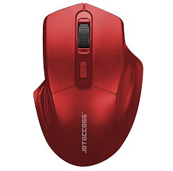 Мышь БП JET.A Comfort OM-U61G красная , USB