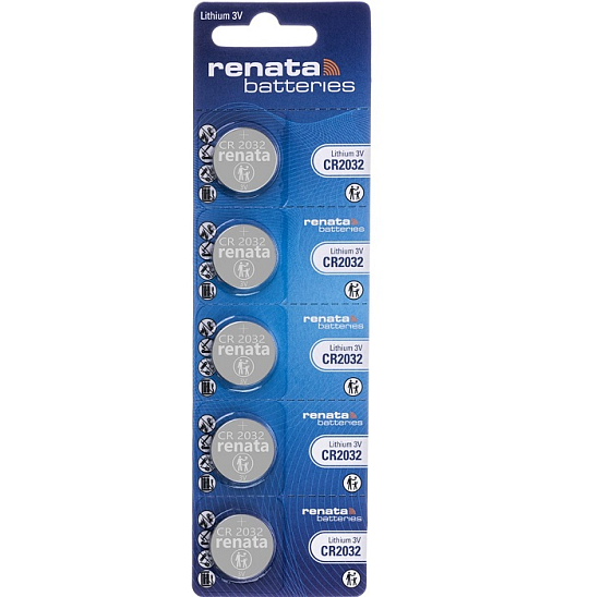 Элемент питания RENATA CR2032 BL-5 (5/100/2000)