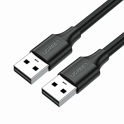 Кабель USB <--> USB  1.5м UGREEN US102 (10310)  черный