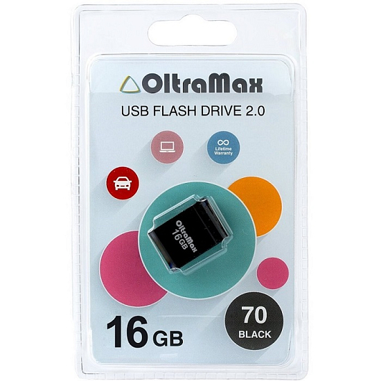 USB 16Gb OltraMax 70 чёрный