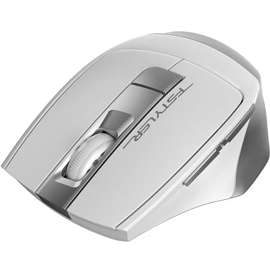 Мышь БП A4TECH Fstyler FG35S серебристый/белый