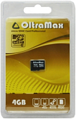 Micro SD  4Gb OltraMax Class 10 без адаптера