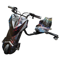 Электроскутер Дрифт Карт MINIPRO T01 Разноцветные молнии