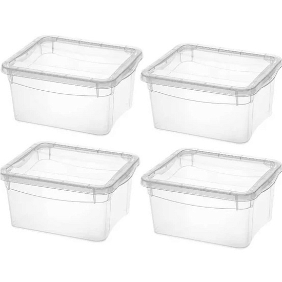 Контейнер ECONOVA прозрачный (4 шт по 2л)