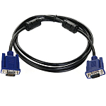 Кабель VGA <--> VGA 20.0м TV-COM QCG120H, чёрный