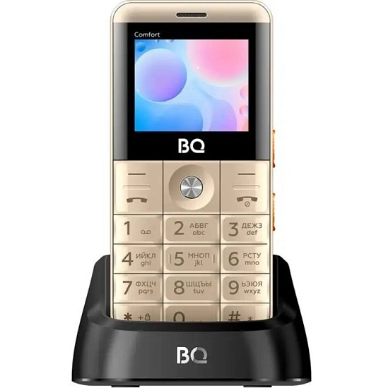 Телефон BQ 2006 Comfort Gold+Black