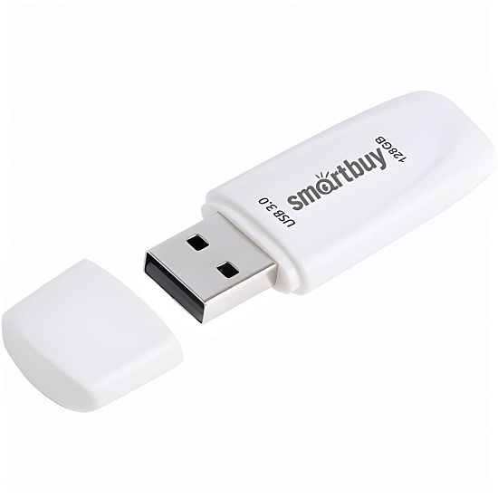 USB 128Gb SMARTBUY Scout белый, USB 3.0