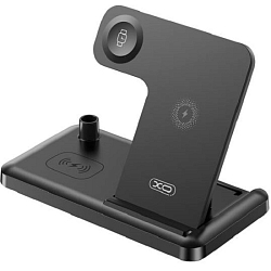 Беспроводное ЗУ WX033 4в1 15W, черное (-)