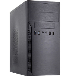 Системный блок IRU Office 310H6S MT(Intel Core i3-12100/ 8Gb/ SSD 512Gb/ DOS) черный (2074132)