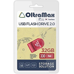 USB 32Gb OltraMax 330 красный