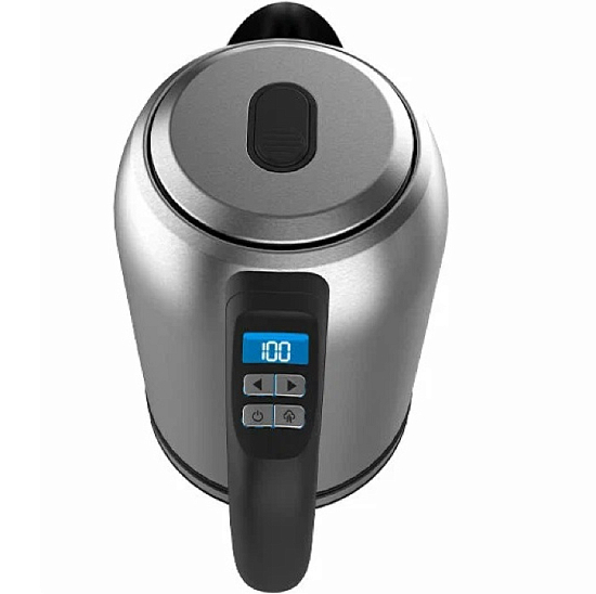 Чайник электрический BQ-KT1827SW Черный-Серебряный
