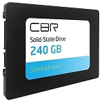 Накопитель SSD 2.5" 240Gb CBR SSD-240GB-2.5-ST21, серия "Standard", SATA III 6 Gbit/s, Phison PS3111-S11, 3D TLC NAND, R/W speed up to 5
