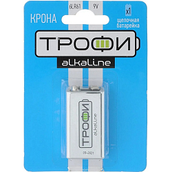 Элемент питания ТРОФИ 6LR61 (крона) BL-1