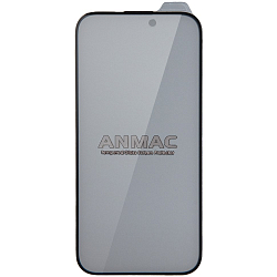 Противоударное стекло 3D ANMAC для iPhone 14 Pro (6.1) матовый с сеточкой
