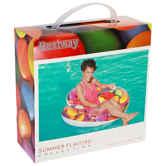 Круг для плавания BESTWAY Леденцы, 118х117см, 43186 BW
