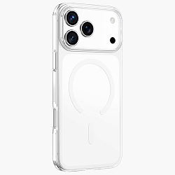 Задняя накладка KEEPHONE HYBRID TRANSPARENT CASE для iPhone 17 PRO MAX, CLEAR