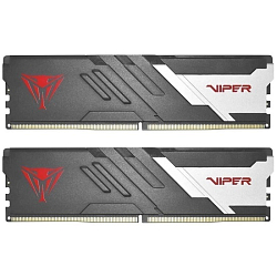 Оперативная память DDR5 32GB (2x16GB) Patriot Viper Venom, 6000MHz, CL30, DIMM, с радиаторами, серый/черный (PVV532G600C30K)
