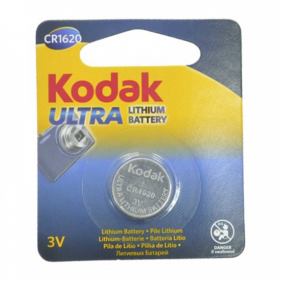 Элемент питания KODAK CR1620 BL-1