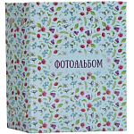 Фотоальбом на 96 фото 10х15 см "Цветочная полянка" 16,5х12х5,5 см   9750572