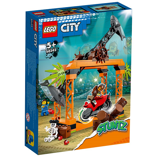 Конструктор LEGO City 60342 Трюк Нападение акулы