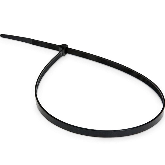 Хомут-стяжка AVS NT4830-100B 4,8х300мм, черный, нейлоновая (100шт.)