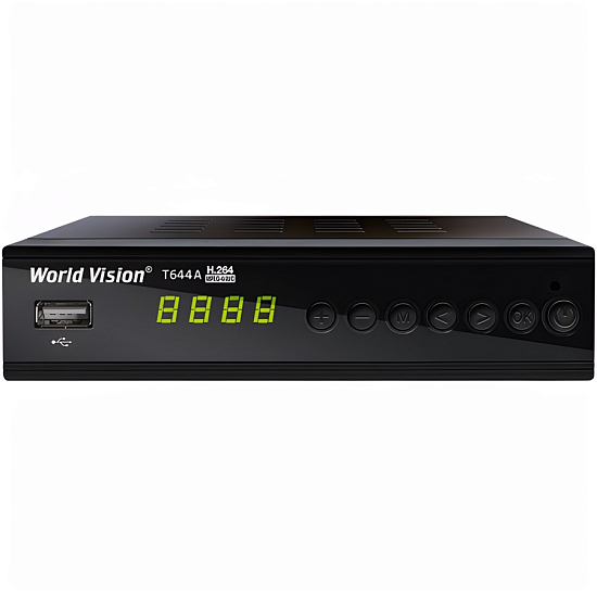 Ресивер DVB-T2 WORLD VISION T644A