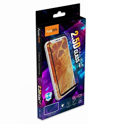 Противоударное стекло 2.5D FAISON для XIAOMI Redmi 9T, черное, полный клей