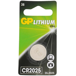 Элемент питания MIREX CR2025 BL-2 Lithium (2/80/480)