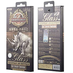 Противоударное стекло REMAX для iPhone 14 Pro GL-56 черное матовое