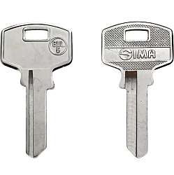 Заготовка ключа BUL-5D_x_x_BUL5_x_x Китай