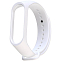 Силиконовый ремешок NONAME для Xiaomi Mi Band 8 белый