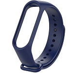 Силиконовый ремешок NONAME для Xiaomi Mi Band 3/4 silicon loop Midnight blue