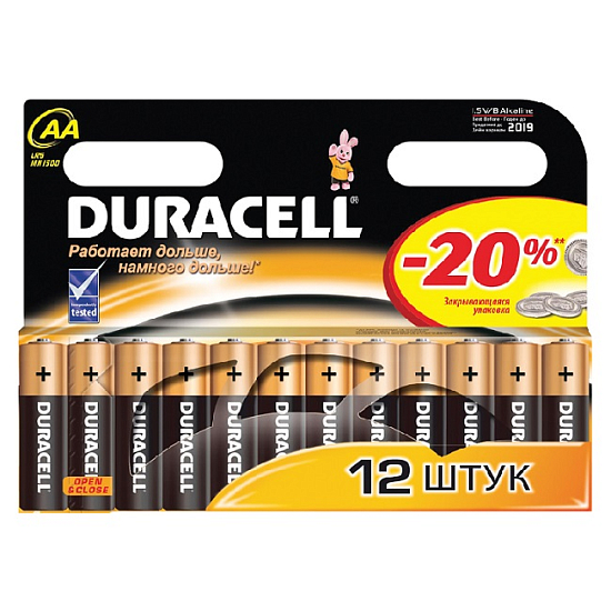 Элемент питания DURACELL LR06 BL-12 (144)