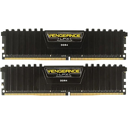 Оперативная память DDR4 16Gb(2x8Gb) CORSAIR Vengeance LPX CMK16GX4M2A2400C14, 2400мГц, DIMM (Б/У)