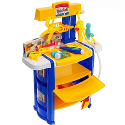 Набор доктора «Терапевт» с аксессуарами, бежит вода из крана