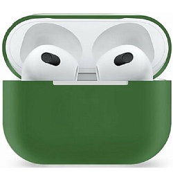 Силиконовый чехол ISA для AirPods 3 Silicone green