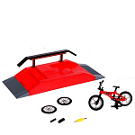 Набор скейт-парк «Трюк: скольжение», фингербайк с перилами на лесенках, цвета МИКС 9445042