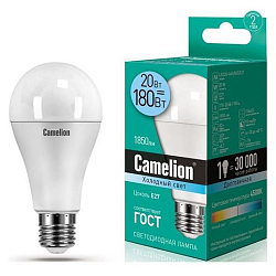 Лампа светодиодная CAMELION Basic power A65 20W/845/E27