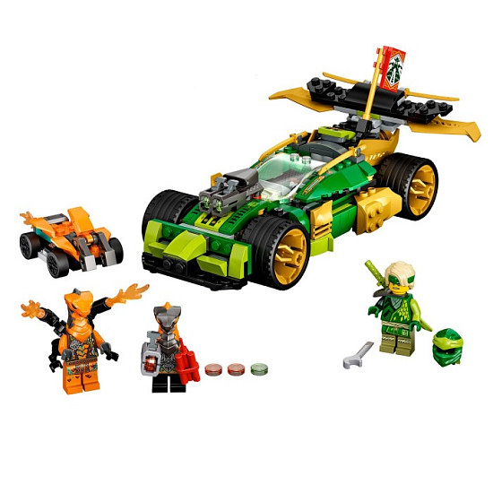 Конструктор LEGO NINJAGO 71763 Гоночный автомобиль ЭВО Ллойда
