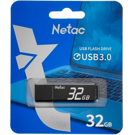 USB 32Gb Netac U351 чёрный