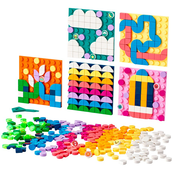 Конструктор LEGO DOTS 41957 Большой набор пластин-наклеек с тайлами